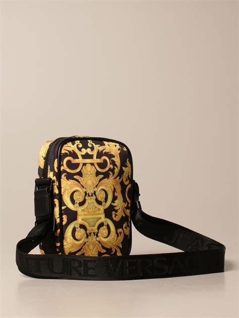 men's versace bag|Versace jeans shoulder bag men.